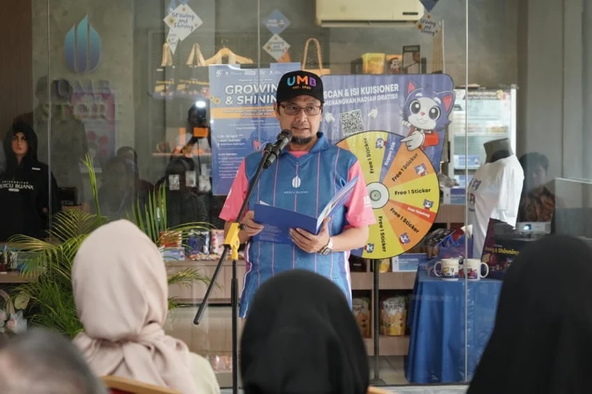Bentuk Karakter Mahasiswa, UMB Resmikan 2 Fasilitas Baru