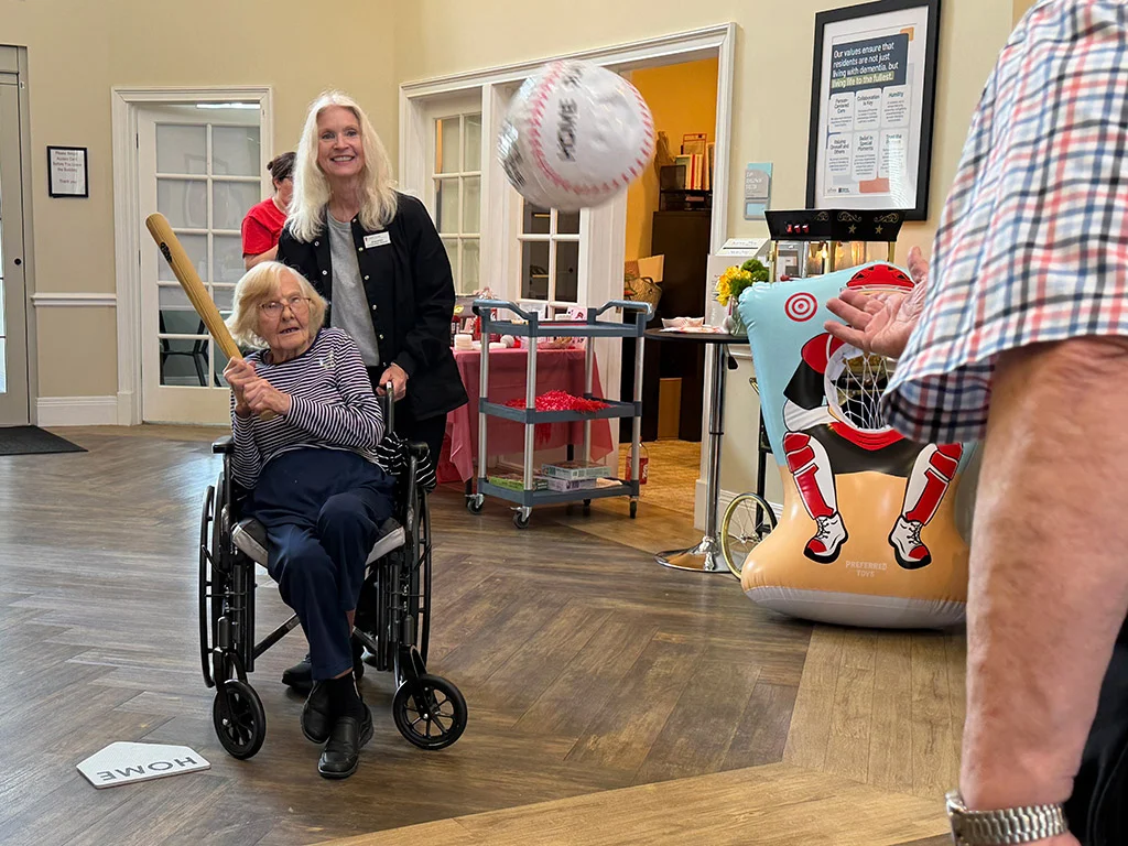 Memory Care Residents, Staff Celebrate Baseball – Senior Living News