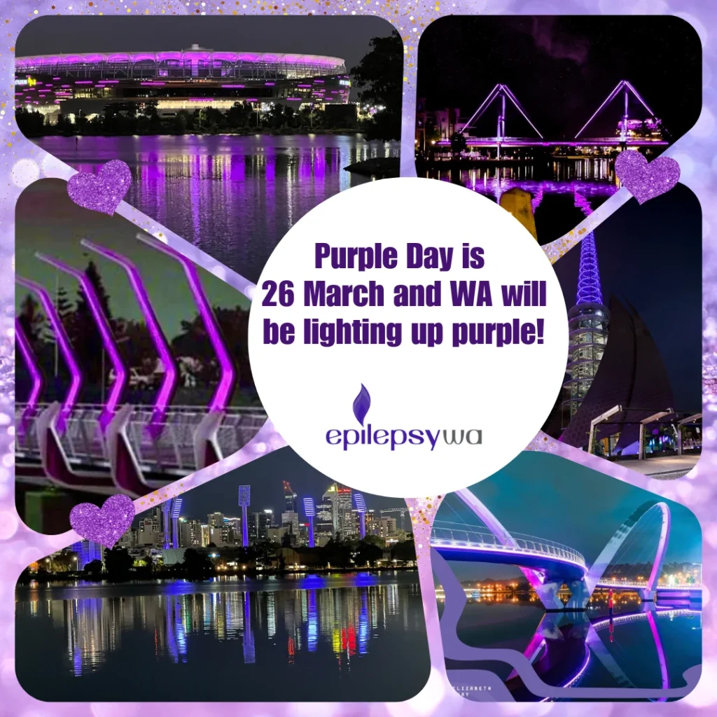 Perth is lighting up Purple on 26 March – Epilepsy WA